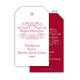 Ornate Scroll Hanging Gift Tags with Organza Bags Image 6 of 9